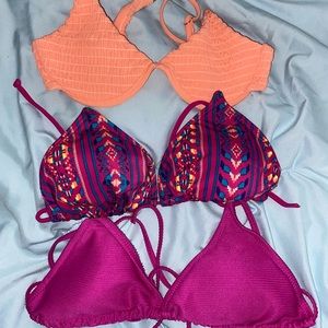 Bathing suit top bundle! Bikini tops!